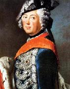 antoine pesne Frederic II de Prusse oil painting